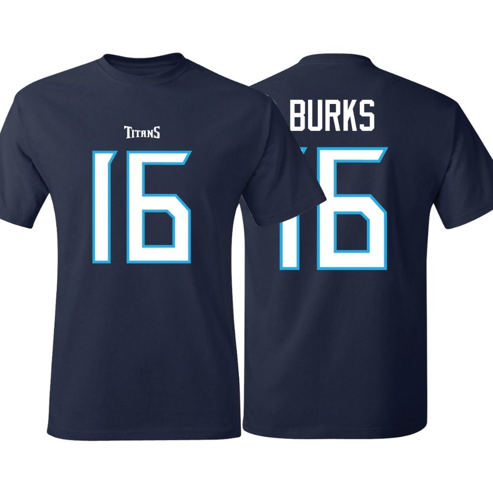 Tennessee Titans Treylon Burks Jersey T-Shirt
